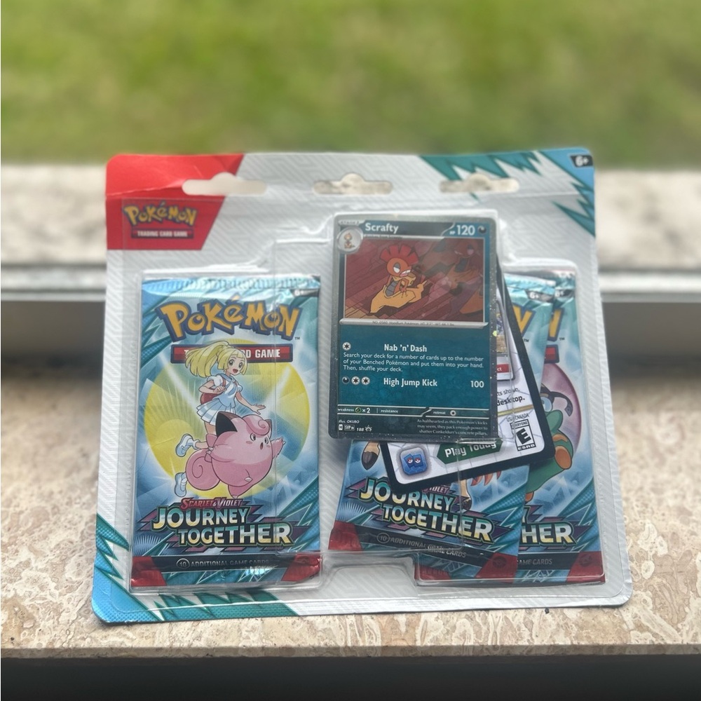 Pokemon Scarlet and Violet Journey Together Booster Blister Packs